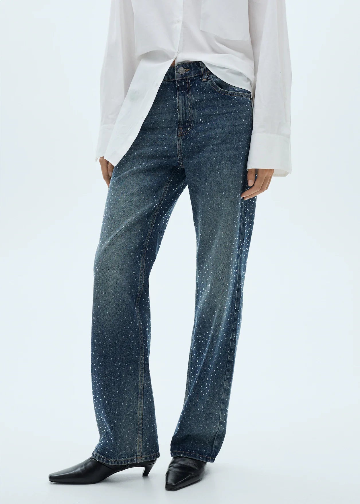 EIFFEL Rhinestone Jeans