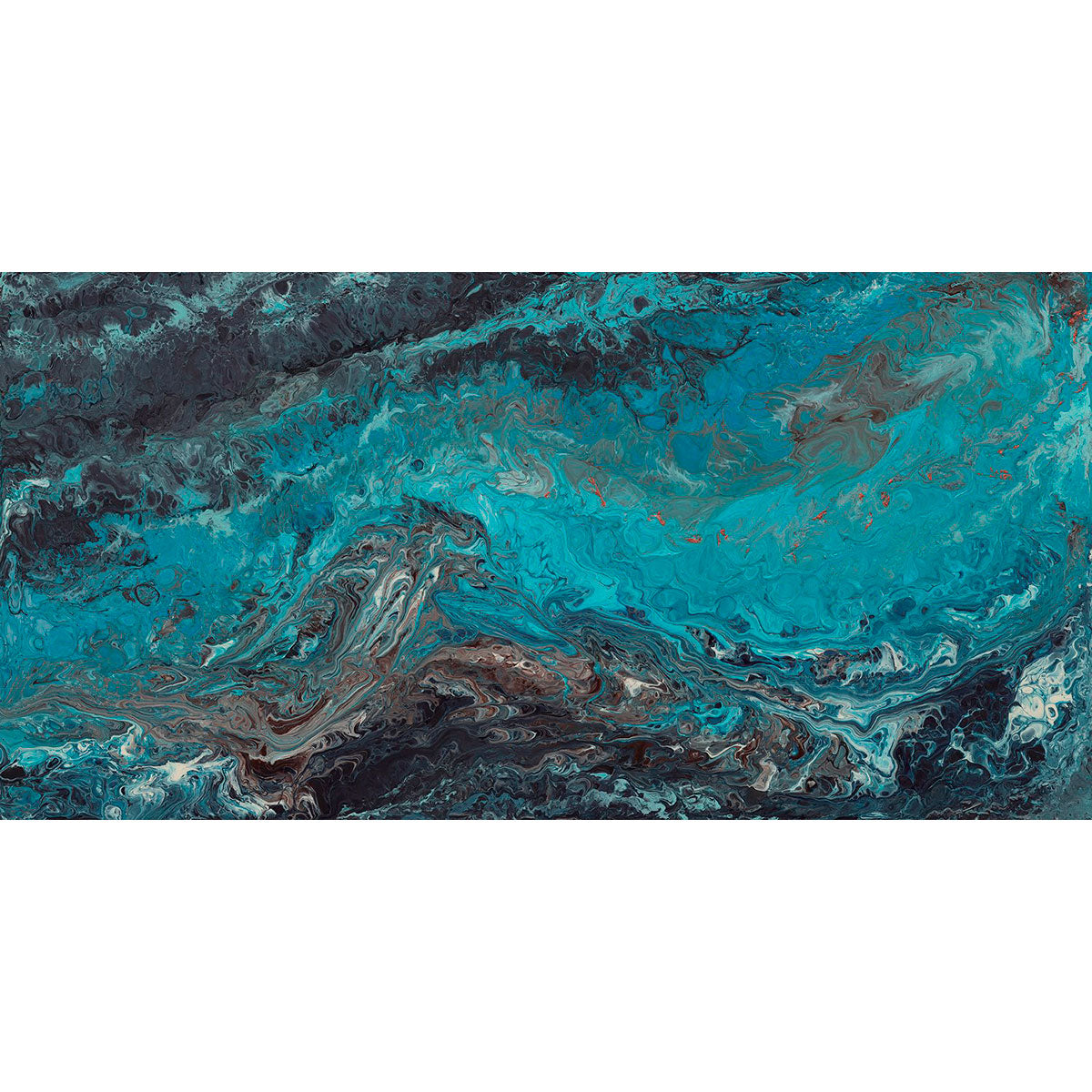 Marmorierte Vinylfliesen (270 cm x 110 cm)