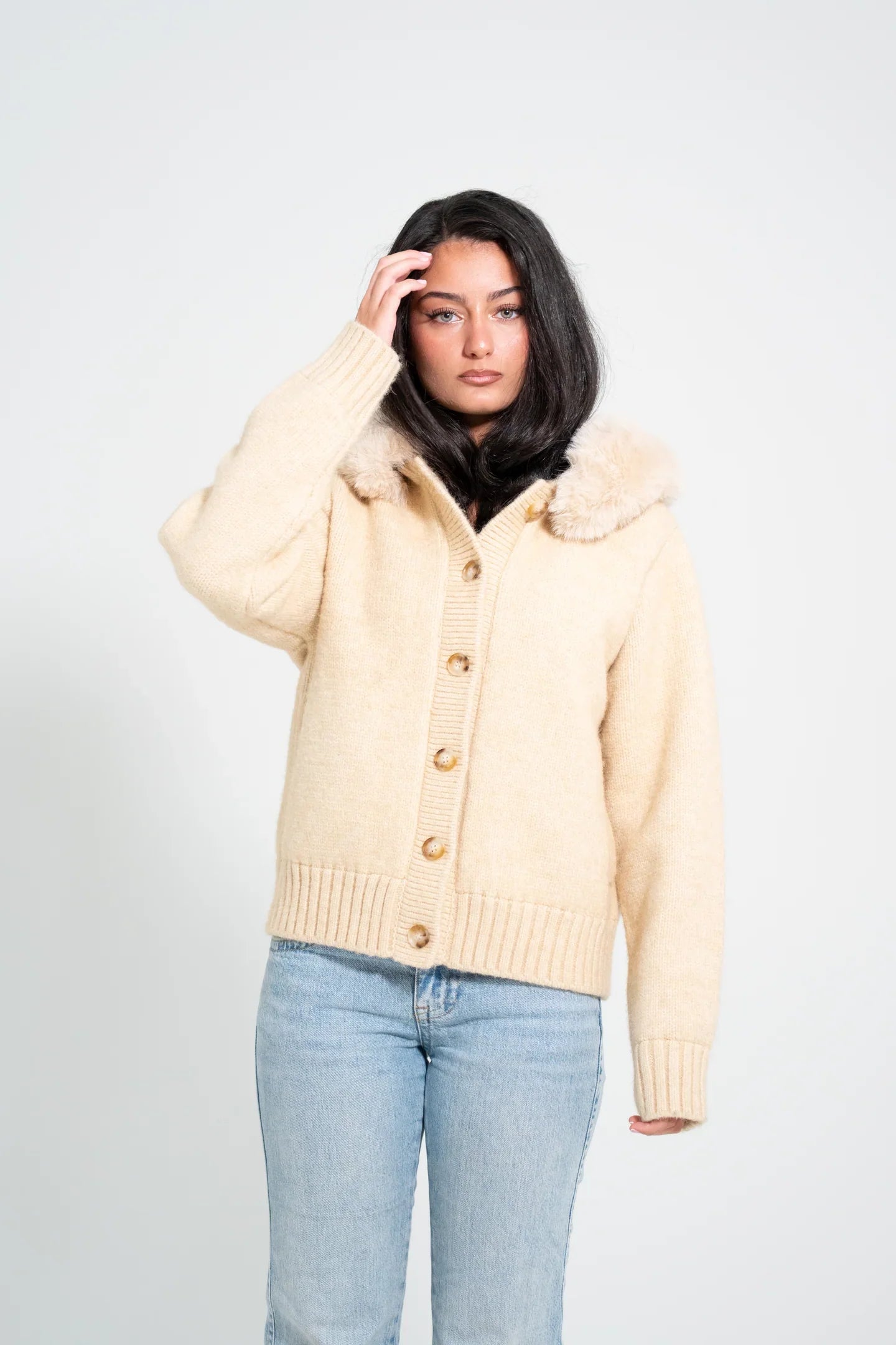 Lora™️ - Faux Jacket